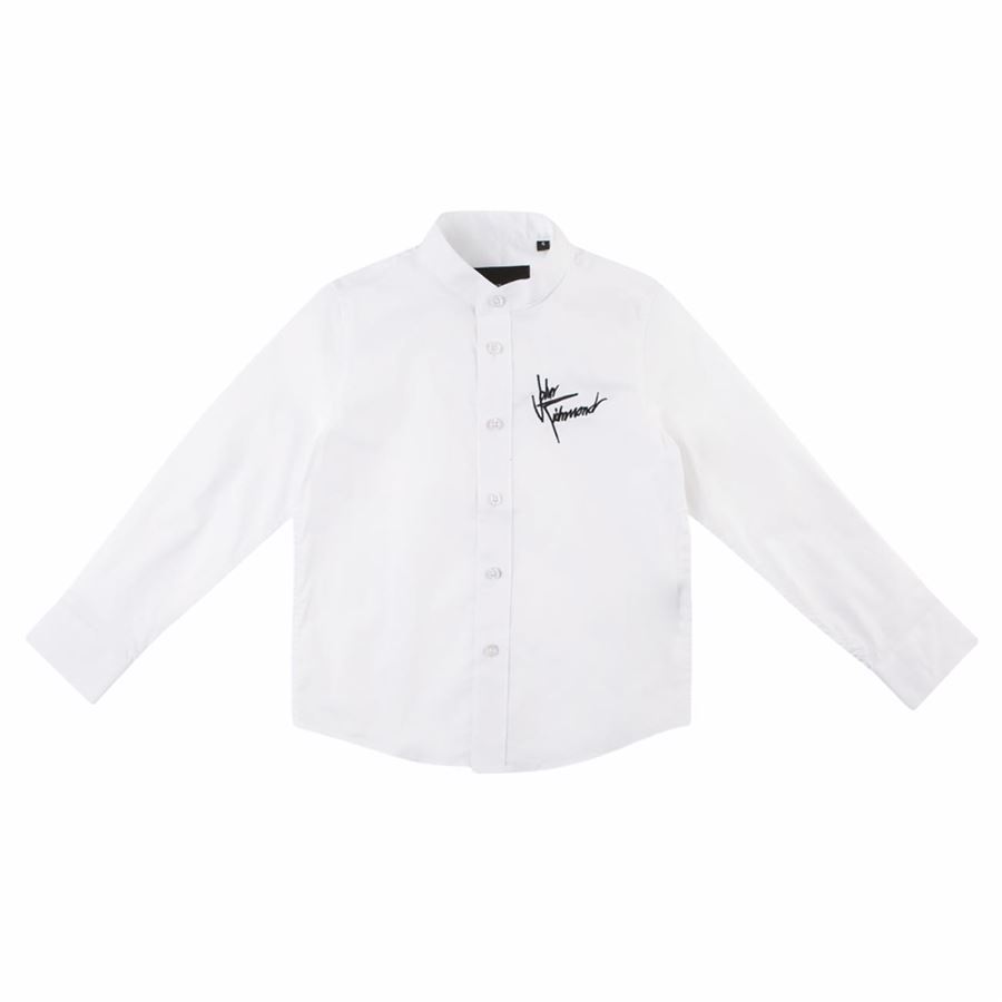 SHIRT PRESTON CAMICIA COREANA BOYS John Richmond | RBP21114CAWHITE